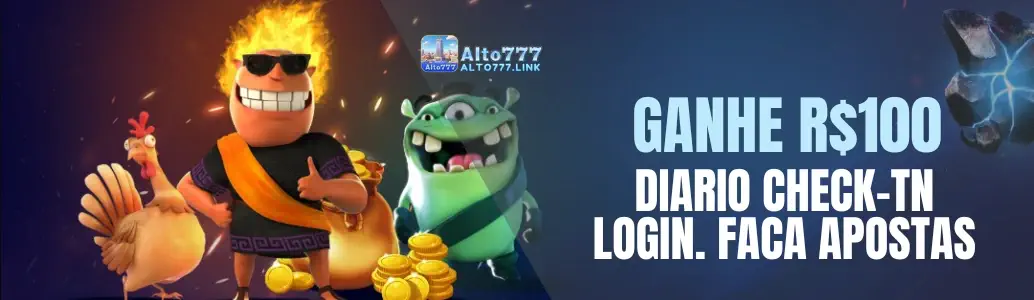 ALTO777 Promoções banner